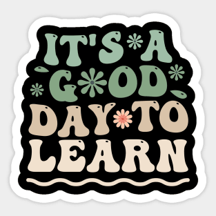 It's a good Day to learn Sticker